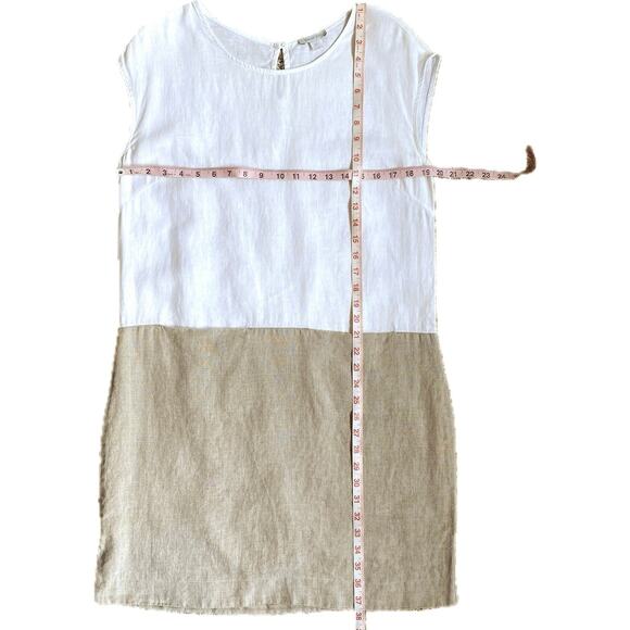 Garnet Hill White Sheath Mini Dress Resort Wear - Picture 7 of 12